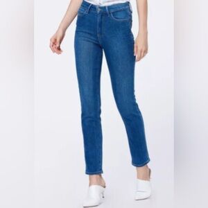 PAIGE Women's Hoxton Slim Leg Blue Jeans